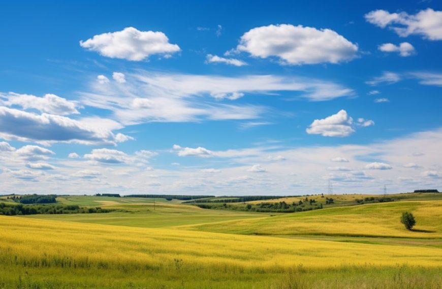 Rolling Prairie Landscapes: Pipestone, Manitoba